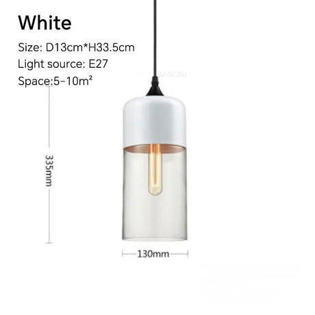 Modern Nordic LED Glass Wood Chandelier - Hans Lumiere