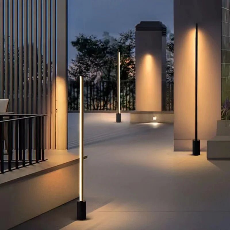 Modern Outdoor Waterproof LED Long Lawn Light - Hans Lumiere