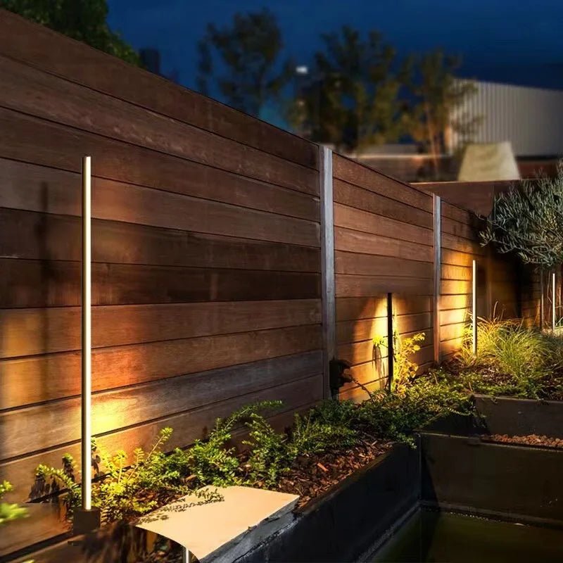 Modern Outdoor Waterproof LED Long Lawn Light - Hans Lumiere