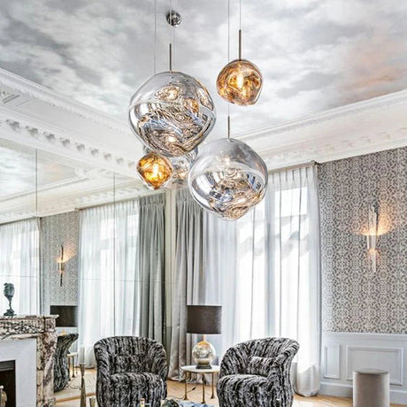Modern PVC Glass Pendant Lights - Hans Lumiere