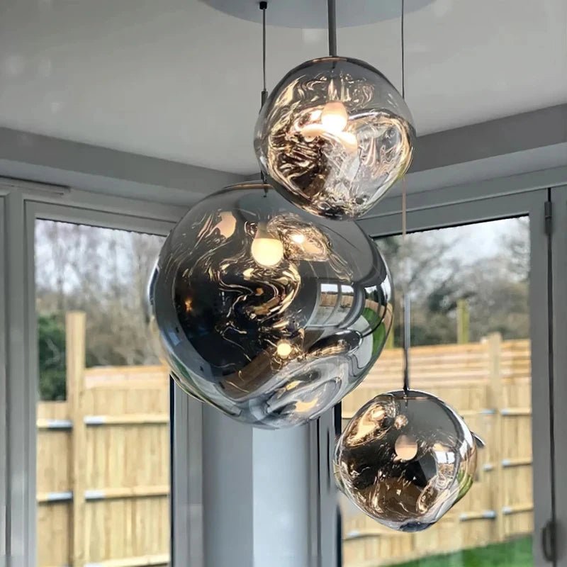 Modern PVC Glass Pendant Lights - Hans Lumiere