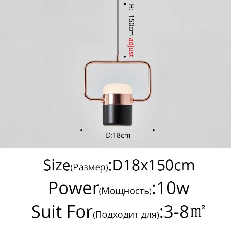 Modern Rotatable Spotlight LED Chandelier - Hans Lumiere
