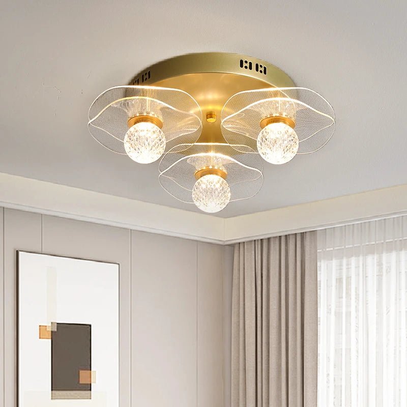 Modern Round LED Flush Mount Ceiling Light - Hans Lumiere