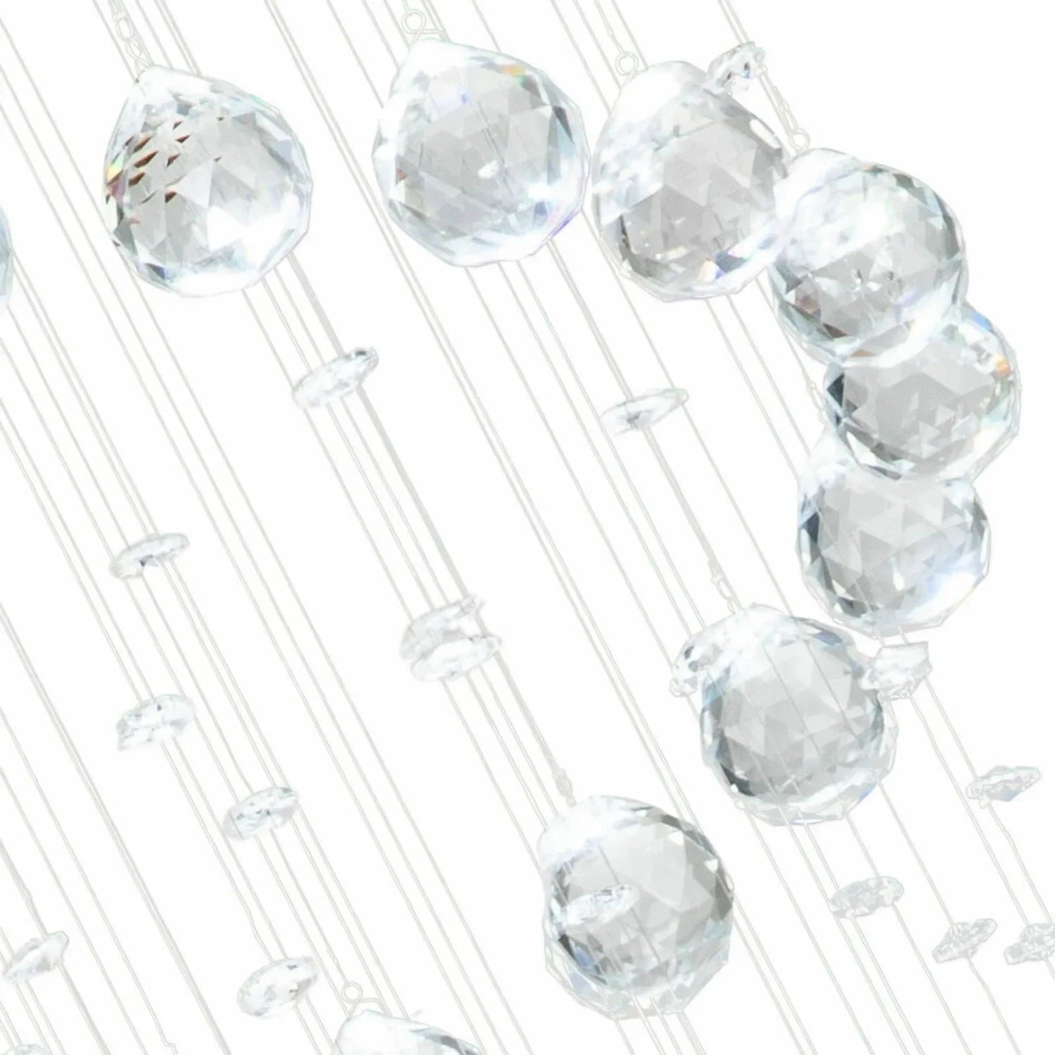 Modern Spiral Lighting Drop Chandelier Crystal Pendant Lamp - Hans Lumiere