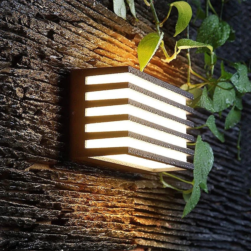Modern Waterproof Outdoor Wall Lamp - Hans Lumiere