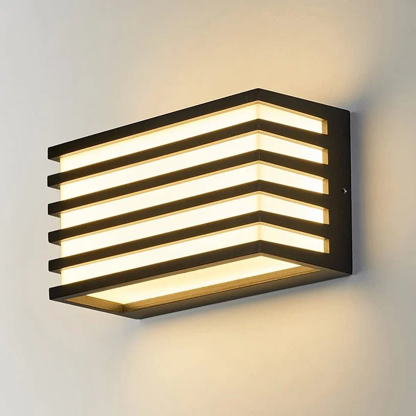 Modern Waterproof Outdoor Wall Lamp - Hans Lumiere