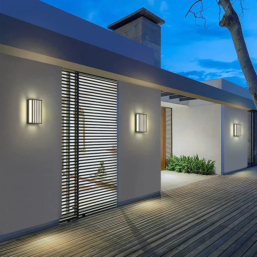 Modern Waterproof Outdoor Wall Lamp - Hans Lumiere