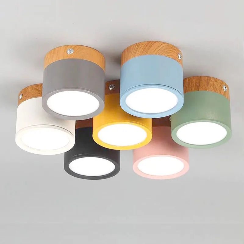 Modern Wood LED Dimmable Downlight Interior Decoration Light - Hans Lumiere