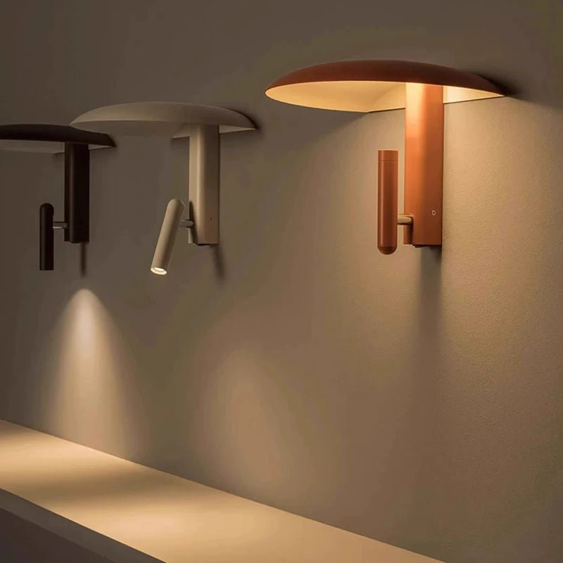 Mushroom Design Rotatable LED Wall Lamp - Hans Lumiere