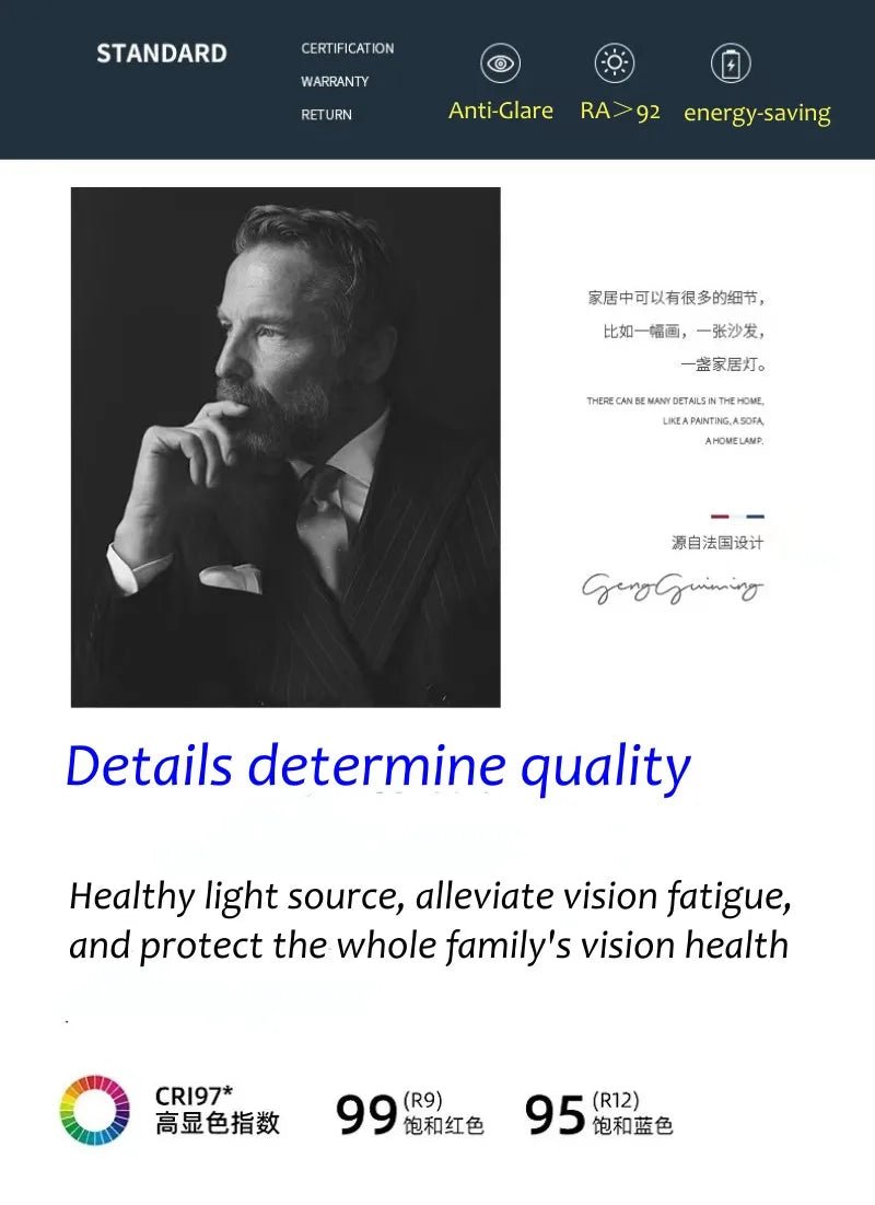 Narrow Frame Tricolor Changeable LED Embedded COB Spotlight - Hans Lumiere