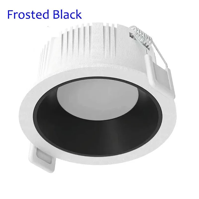 Narrow Frame Tricolor Changeable LED Embedded COB Spotlight - Hans Lumiere