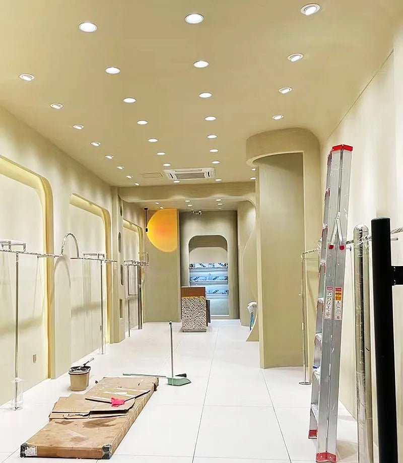 Narrow Frame Tricolor Changeable LED Embedded COB Spotlight - Hans Lumiere