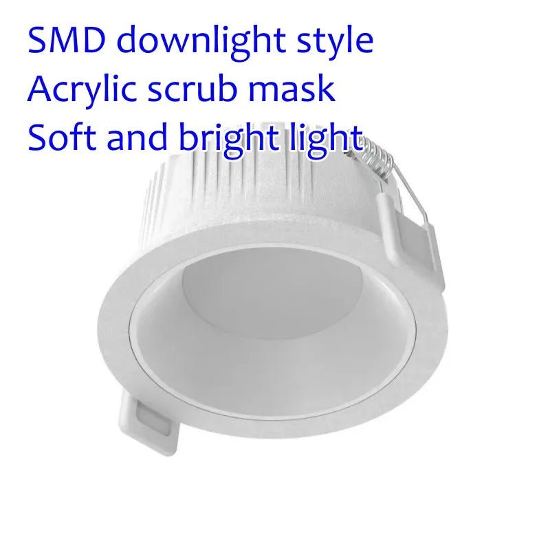 Narrow Frame Tricolor Changeable LED Embedded COB Spotlight - Hans Lumiere