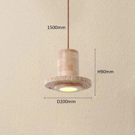 Natural Stone Indoor Wabi Sabi LED Lamp - Hans Lumiere