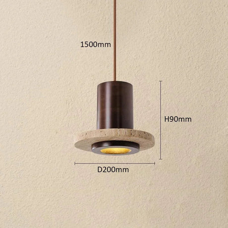 Natural Stone Indoor Wabi Sabi LED Lamp - Hans Lumiere