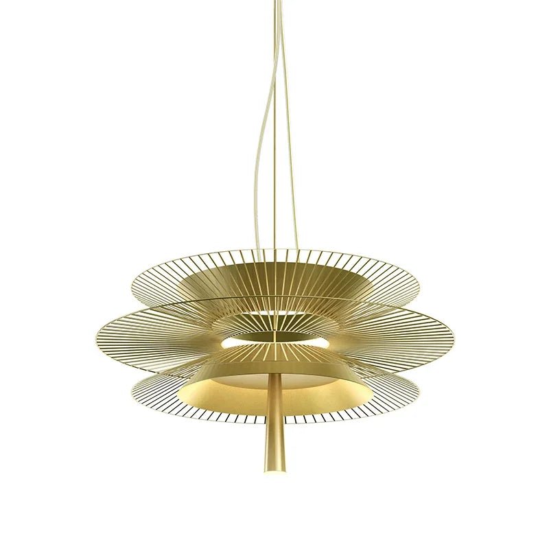 New Trend Luxury Metal Cord LED Chandelier Pendant Lighting - Hans Lumiere