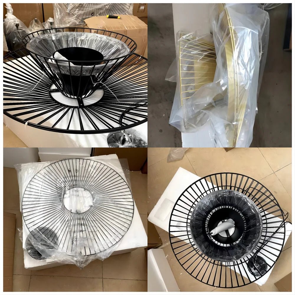 New Trend Luxury Metal Cord LED Chandelier Pendant Lighting - Hans Lumiere