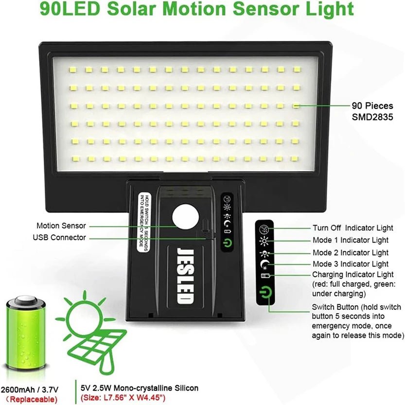 Newest Outdoor Super Bright Solar Street Light - Hans Lumiere