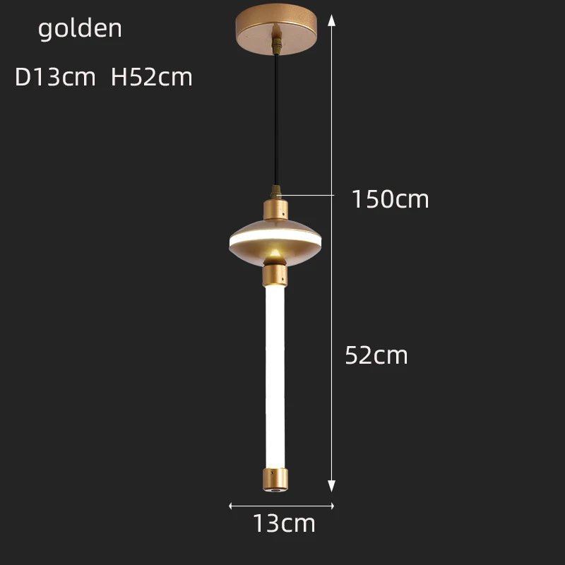 Nordic Acrylic Ring Pendant Chandelier - Hans Lumiere