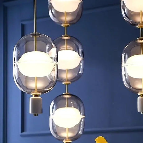 Nordic Bedroom Bedhead Glass Chandelier - Hans Lumiere