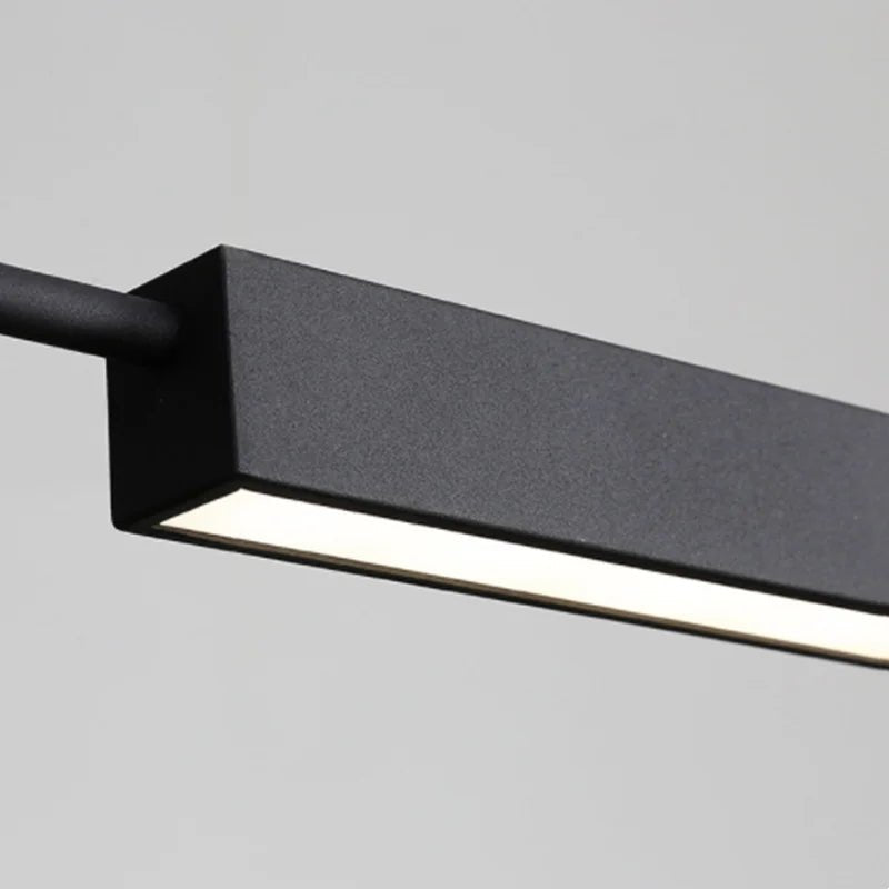 Nordic Black LED Chandelier | Suspension Ceiling Light - Hans Lumiere