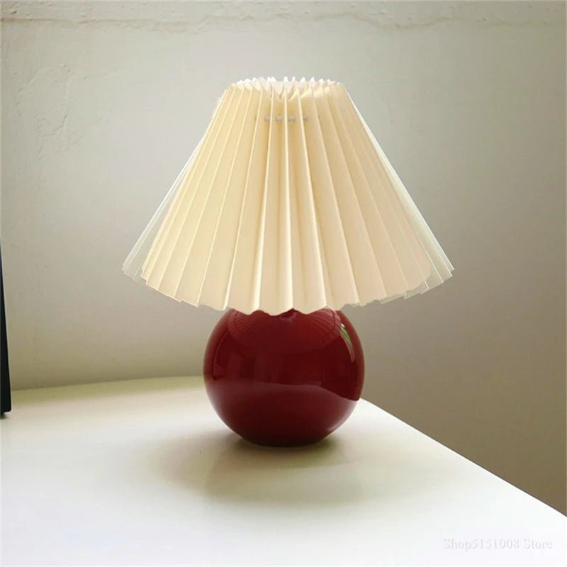Nordic Ceramic Table Lamp – USB LED Bedside Light - Hans Lumiere