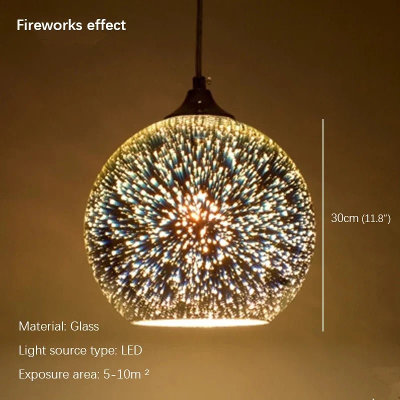 Nordic Color Glass Pendent Lamp - Hans Lumiere