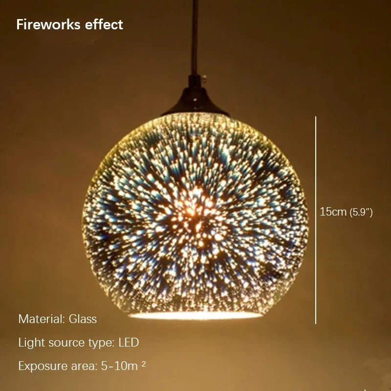Nordic Color Glass Pendent Lamp - Hans Lumiere