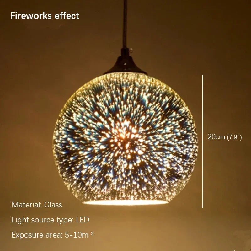 Nordic Color Glass Pendent Lamp - Hans Lumiere