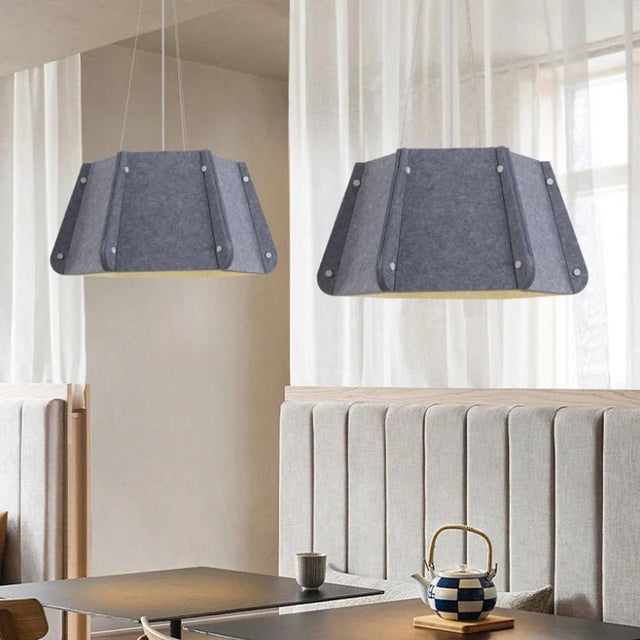 Nordic Felt Hanging LED Pendant Light - Hans Lumiere