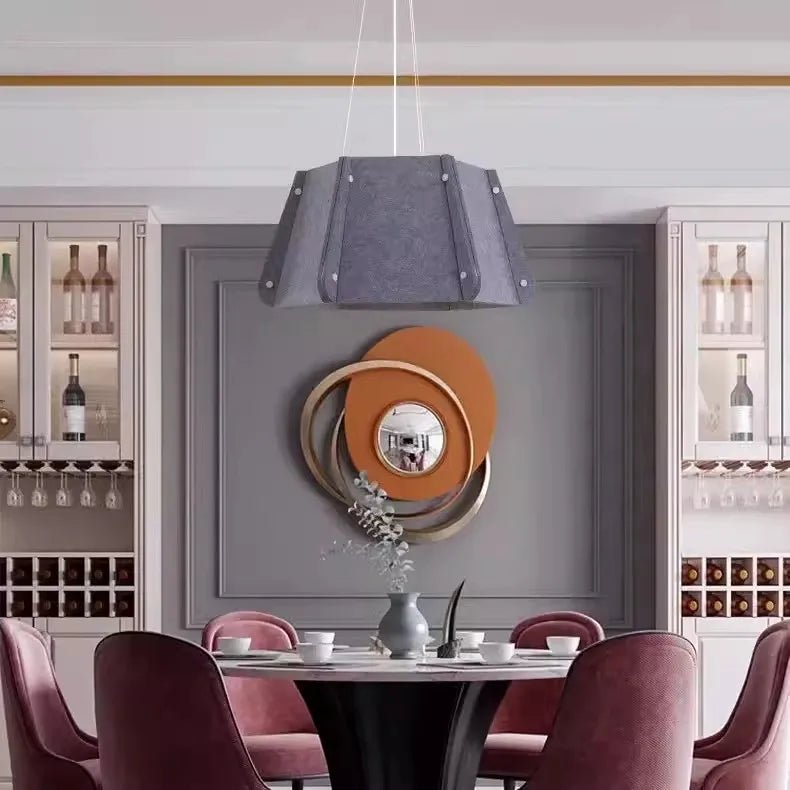 Nordic Felt Hanging LED Pendant Light - Hans Lumiere