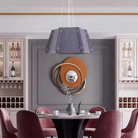 Nordic Felt Hanging LED Pendant Light - Hans Lumiere