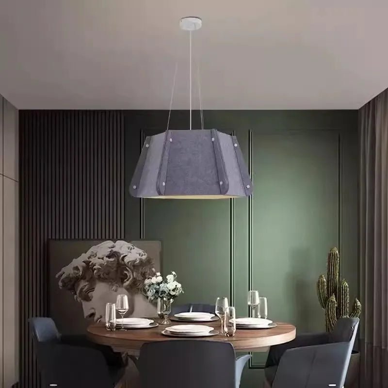 Nordic Felt Hanging LED Pendant Light - Hans Lumiere