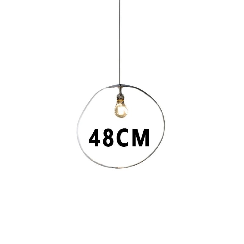 Nordic Lava Glass Multi-Color LED Cluster Pendant – Statement Chandelier - Hans Lumiere