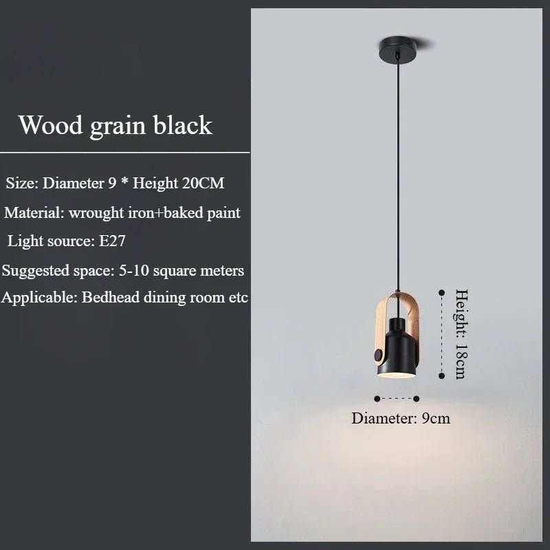 Nordic LED Pendant Light Macaron Iron Hanging Lamp - Hans Lumiere