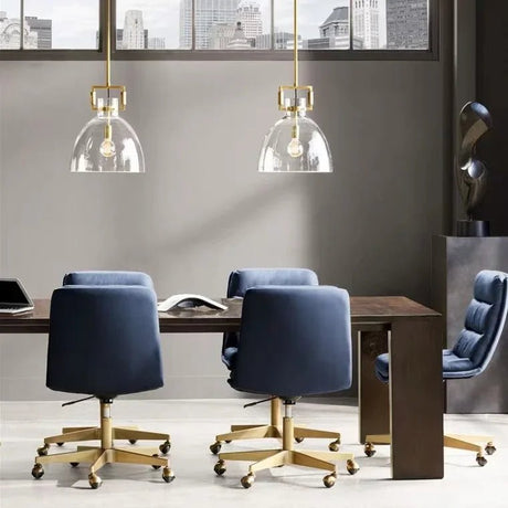 Nordic Loft Retro Clear Glass Shade LED Pendant Light - Hans Lumiere