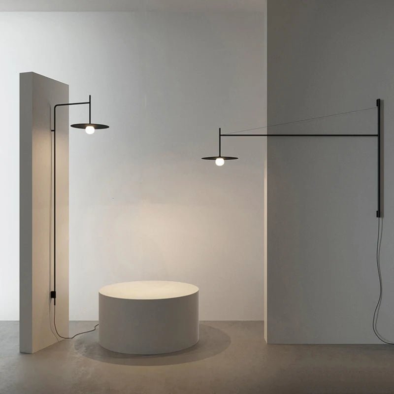 Nordic Long Pole Wall LED Lamps - Hans Lumiere