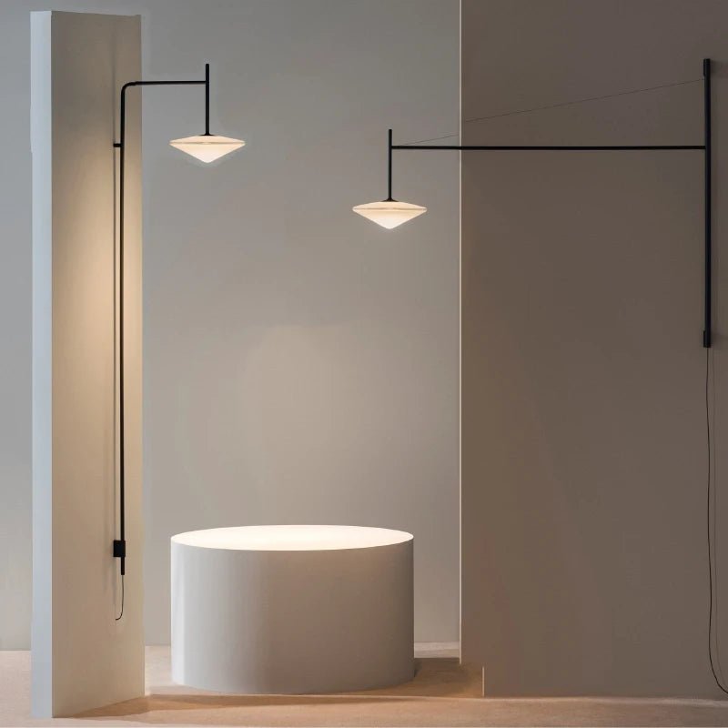 Nordic Long Pole Wall LED Lamps - Hans Lumiere