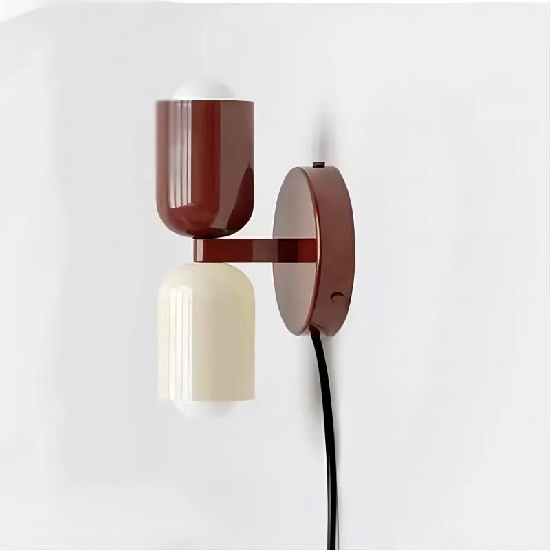 Nordic Macaron LED Wall Sconce for Bedroom & Hallway - Hans Lumiere