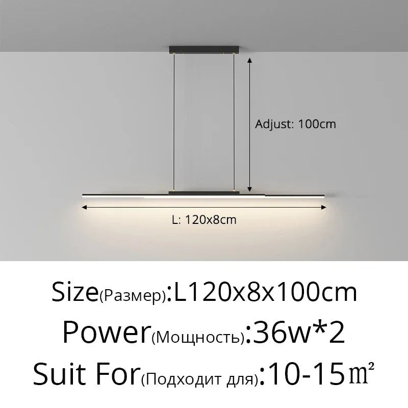 Nordic Minimalist Restaurant Pendant Lamp - Hans Lumiere