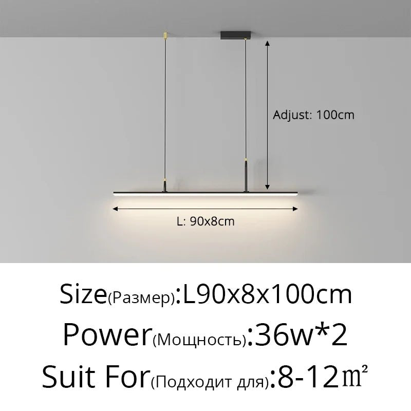 Nordic Minimalist Restaurant Pendant Lamp - Hans Lumiere