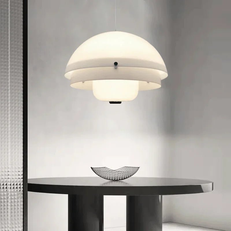 Nordic Sailor Sensory Hibernation LED Glass Ceiling Hanging Lamp - Hans Lumiere