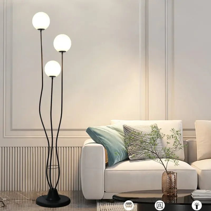 Nordic Style Bedside Table Floor Lamp - Hans Lumiere