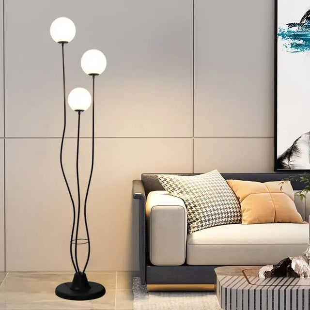 Nordic Style Bedside Table Floor Lamp - Hans Lumiere