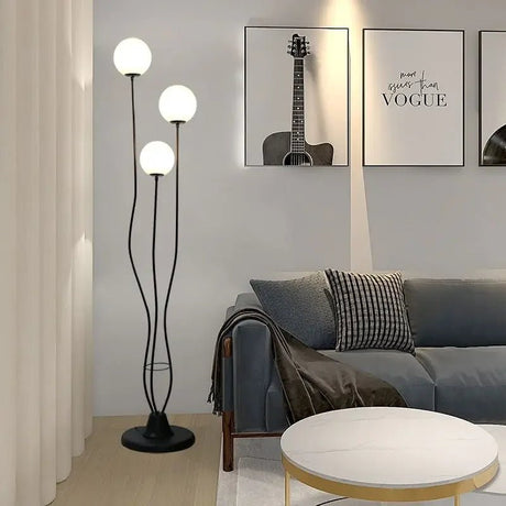 Nordic Style Bedside Table Floor Lamp - Hans Lumiere