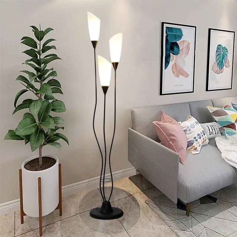 Nordic Style Bedside Table Floor Lamp - Hans Lumiere