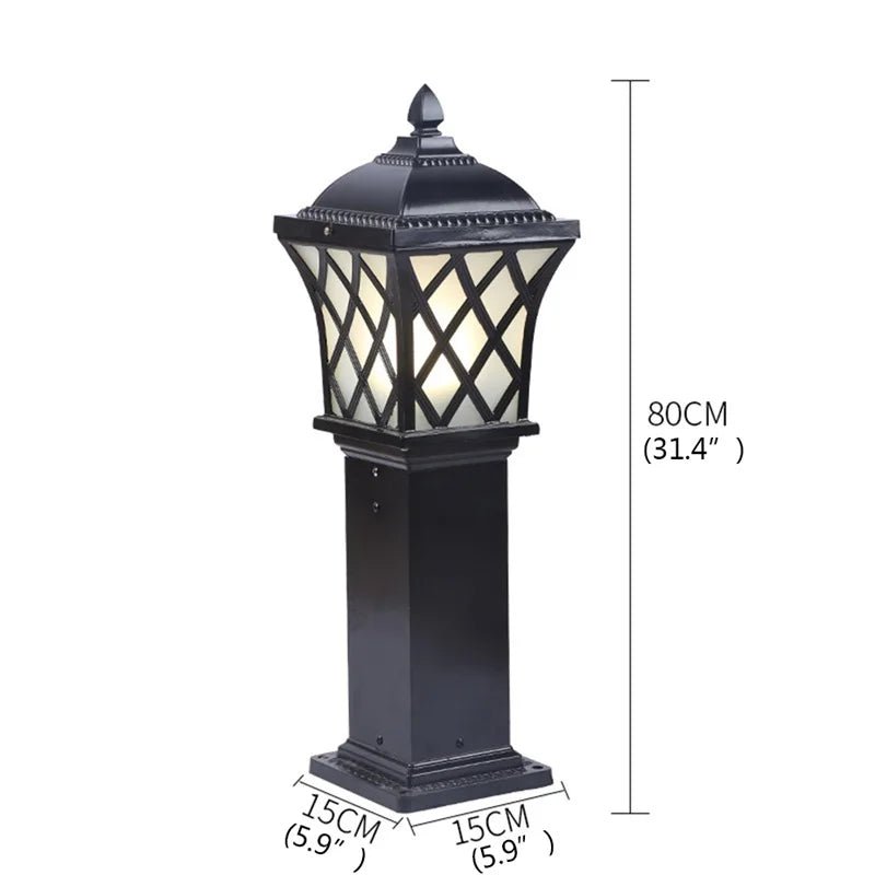 Outdoor Garden Light Classical Lawn Lamp - Hans Lumiere