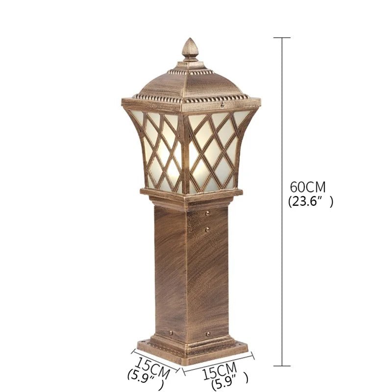 Outdoor Garden Light Classical Lawn Lamp - Hans Lumiere
