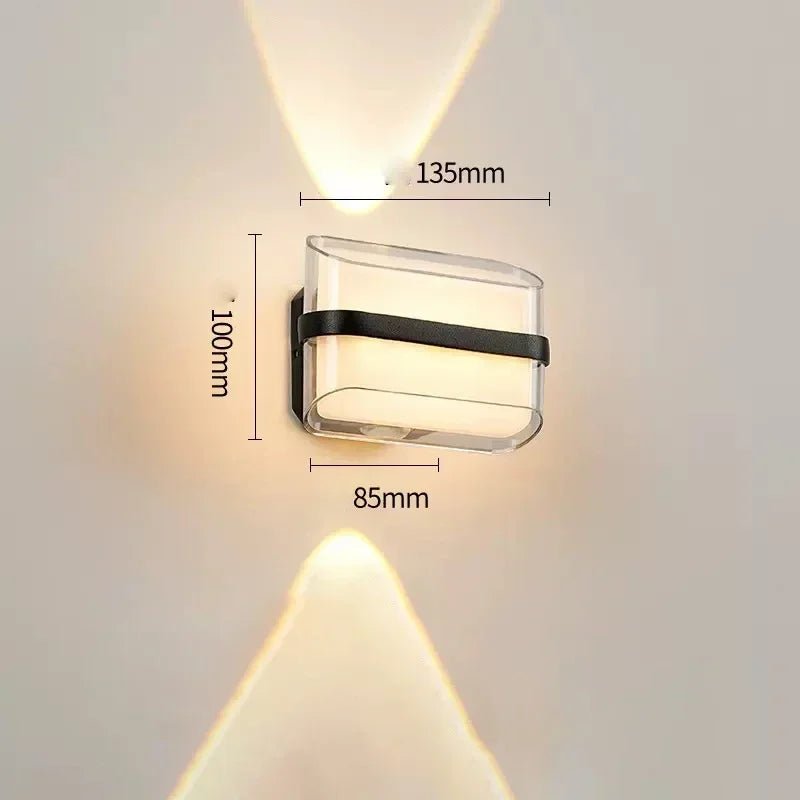 Outdoor IP65 Waterproof LED Wall Lamp - Hans Lumiere