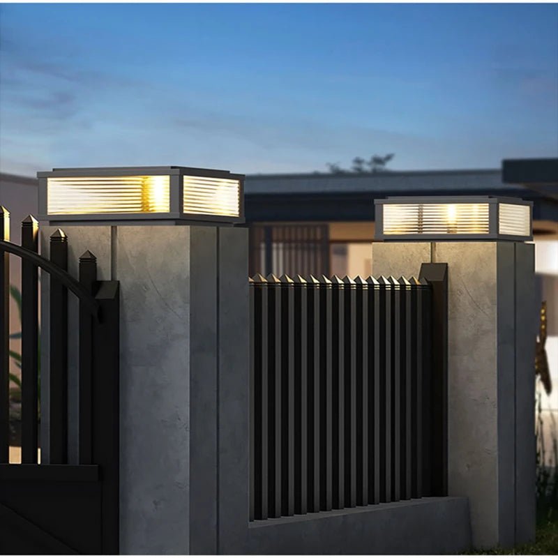 Outdoor LED Waterproof Courtyard Solar Light - Hans Lumiere